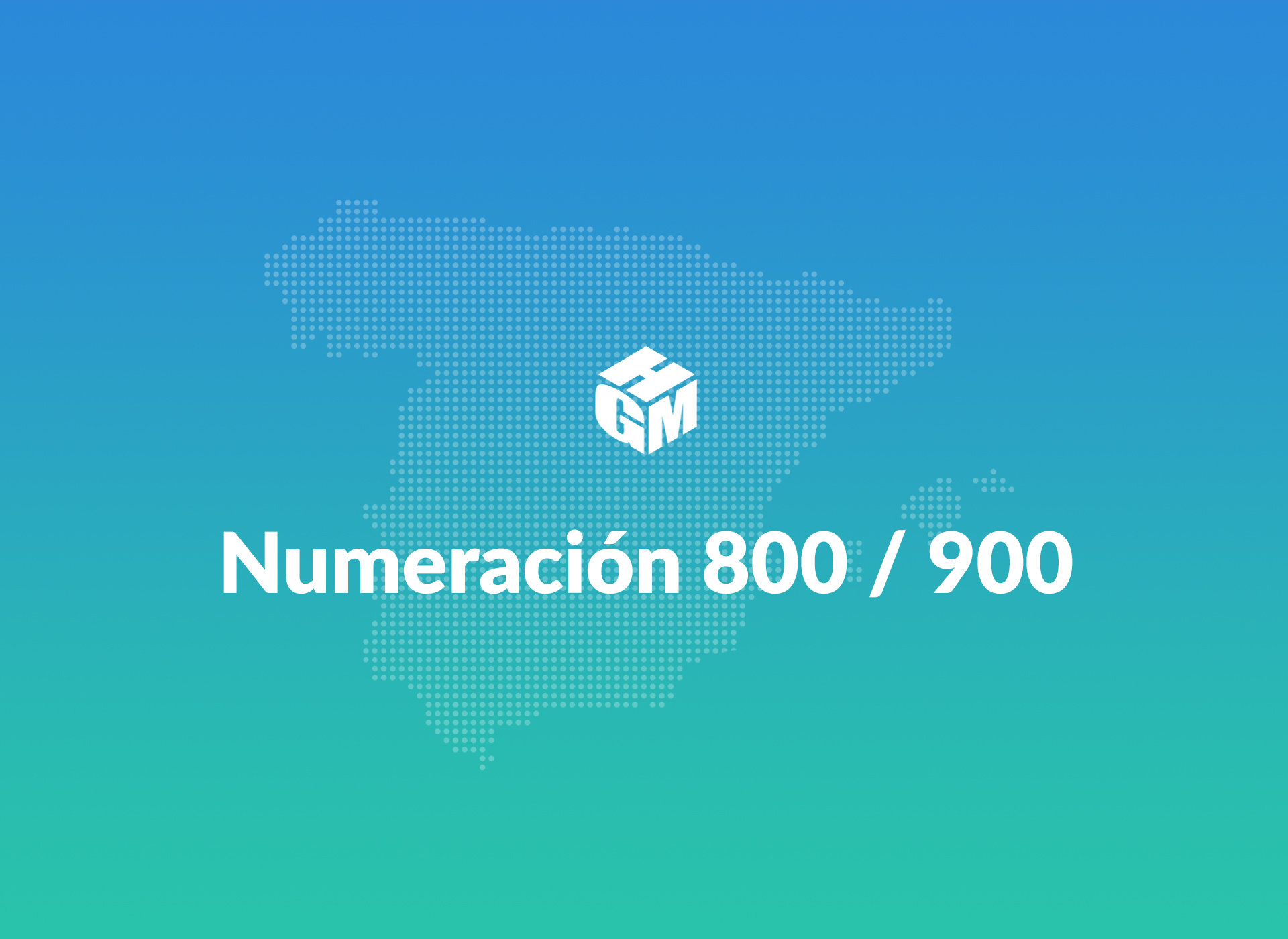 Numeración 800 - 900