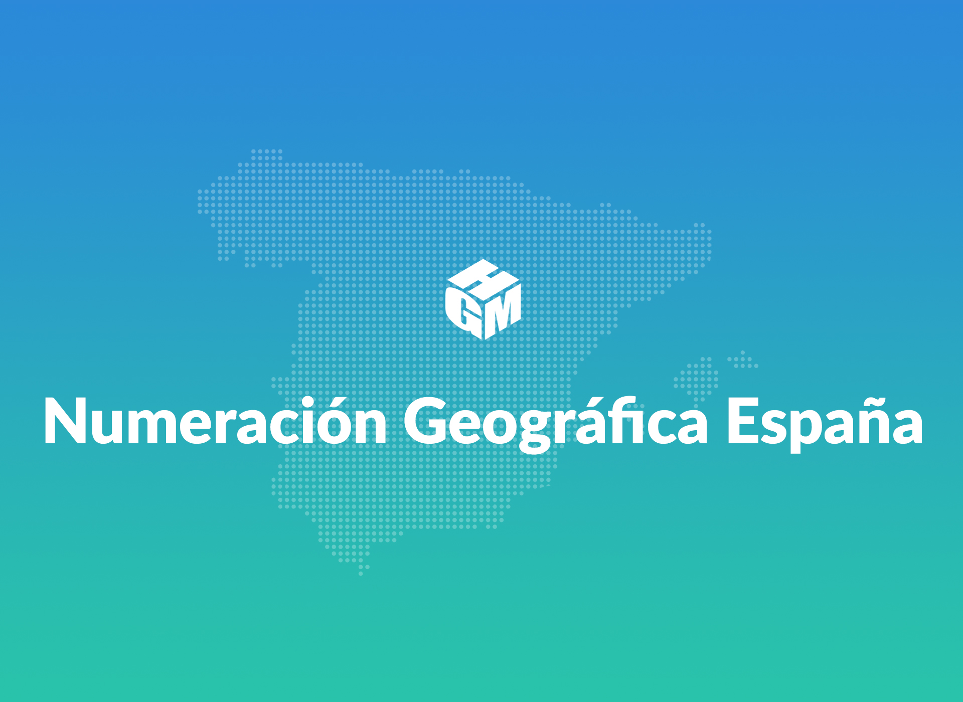 Numeración Geográfica de España